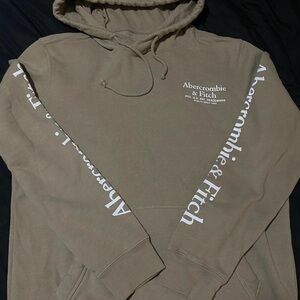 Abercrombie & Fitch Tan Hoodie for Men